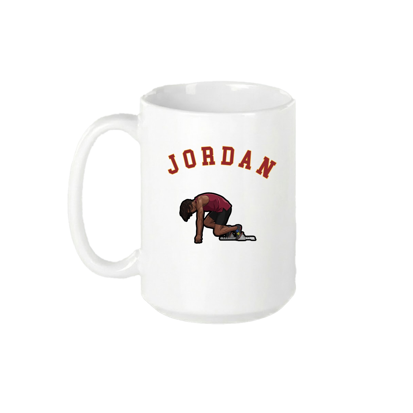 15oz Coffee Mug — Shirsey Arch in White