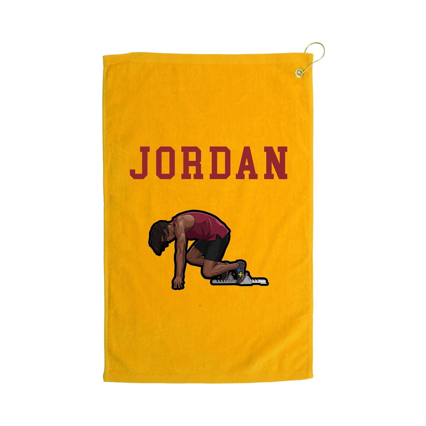 Golf Towel — Shirsey in Gold