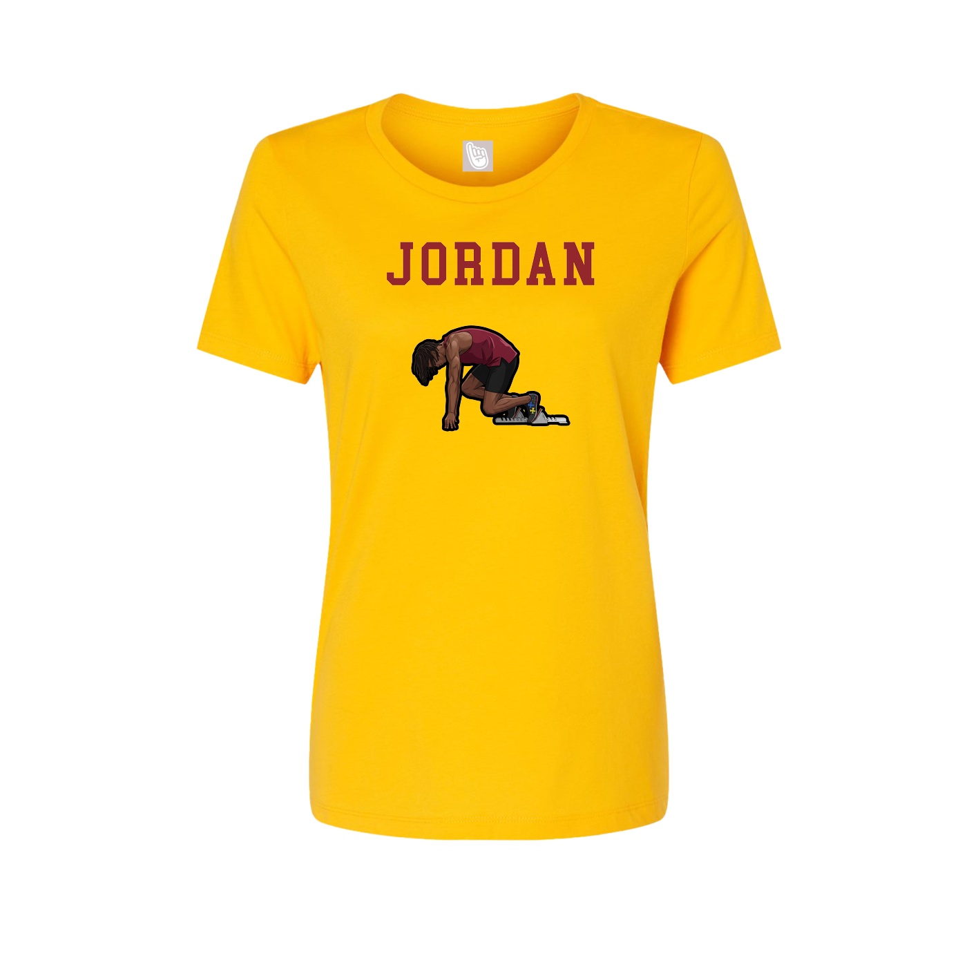 Fitted Women's Tee — Shirsey in Gold