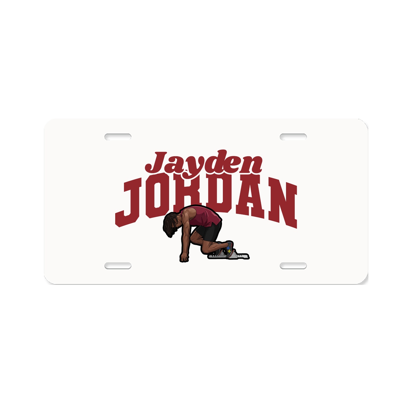 License Plate — Signature Arch in Classic
