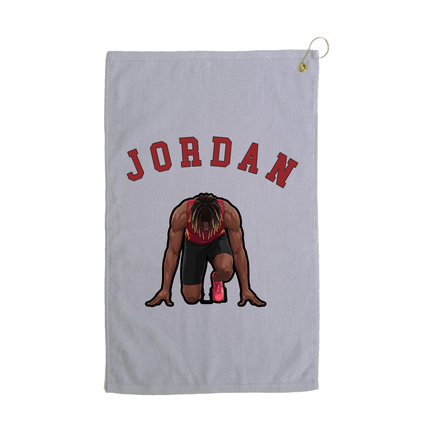Golf Towel — Shirsey Arch in Grey
