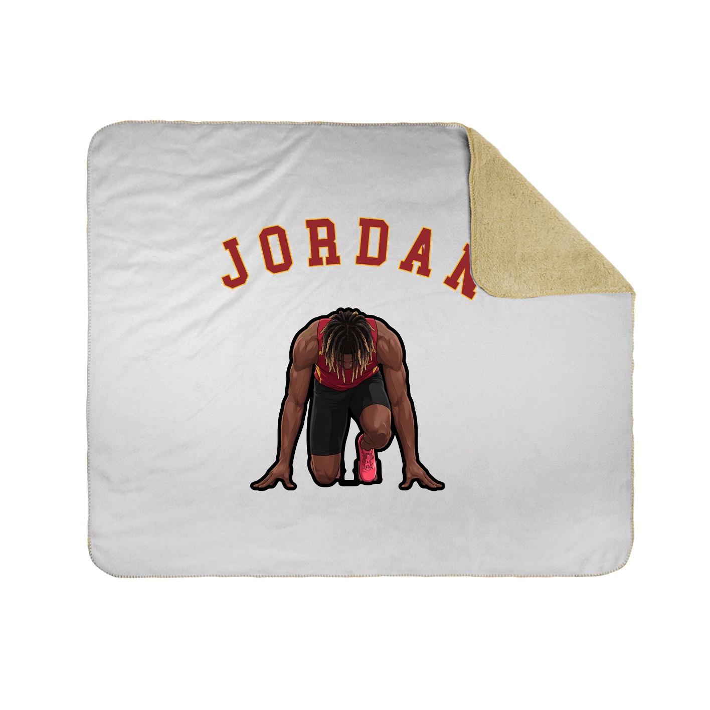 Throw Blanket — Shirsey Arch in White