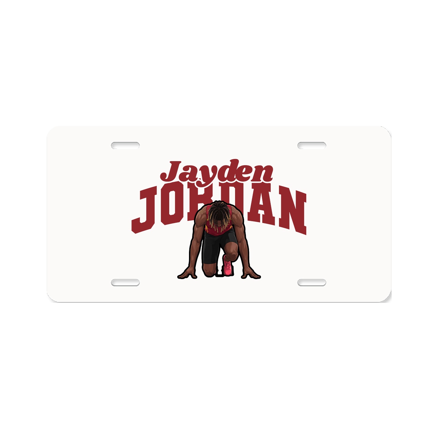 License Plate — Signature Arch in Classic