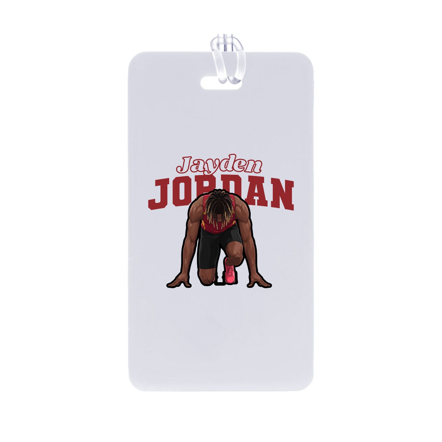 Bag Tag — Name Arch in Classic