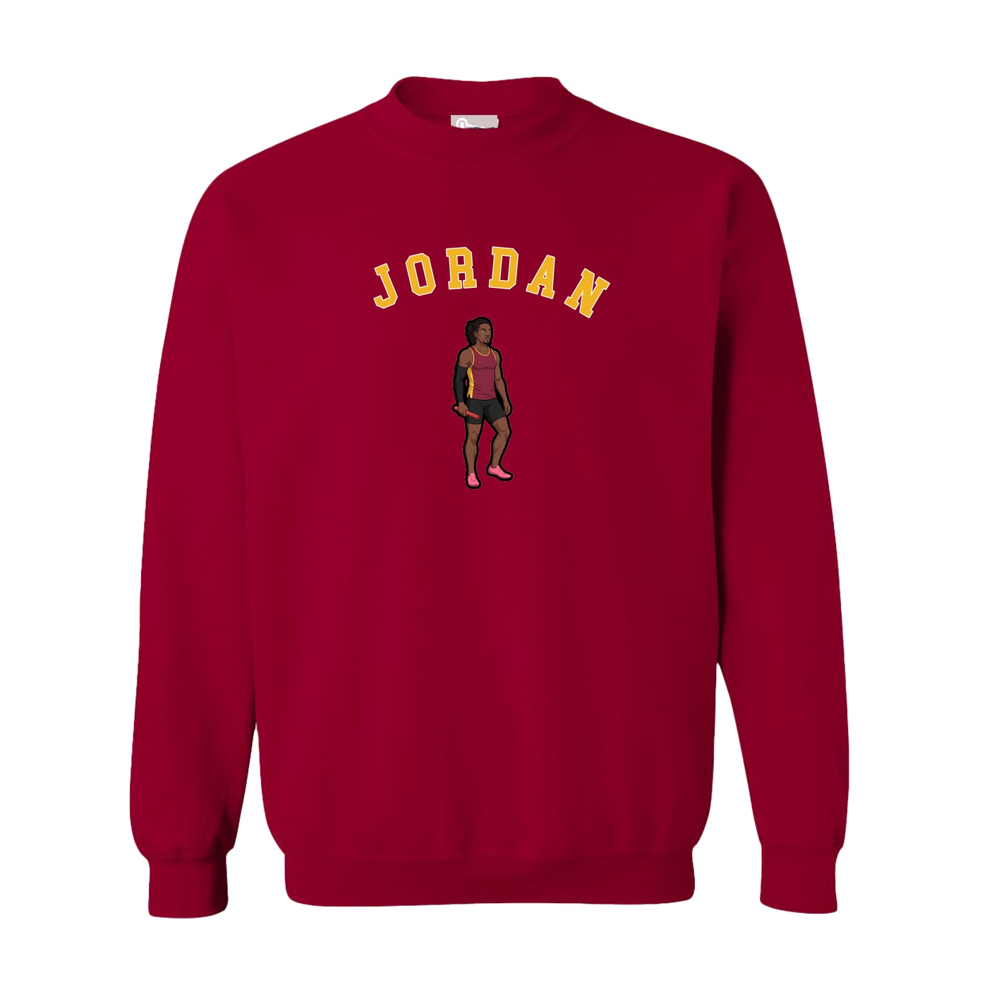Fleece Crew — Shirsey Arch in Cardinal