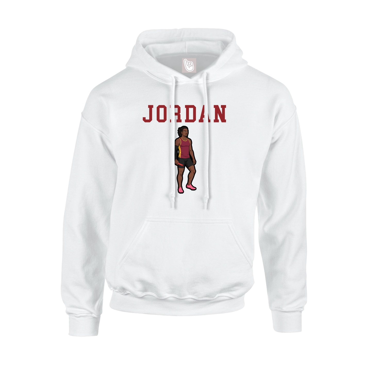 Youth Hoodie — Shirsey in White