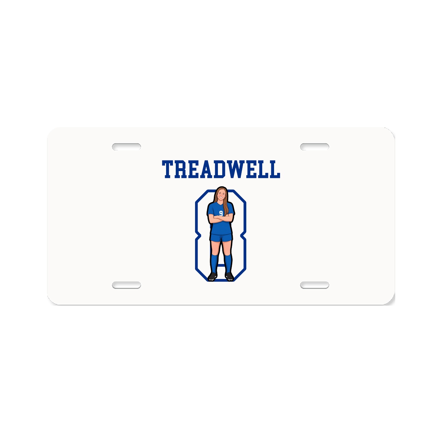 License Plate — Shirsey in Classic