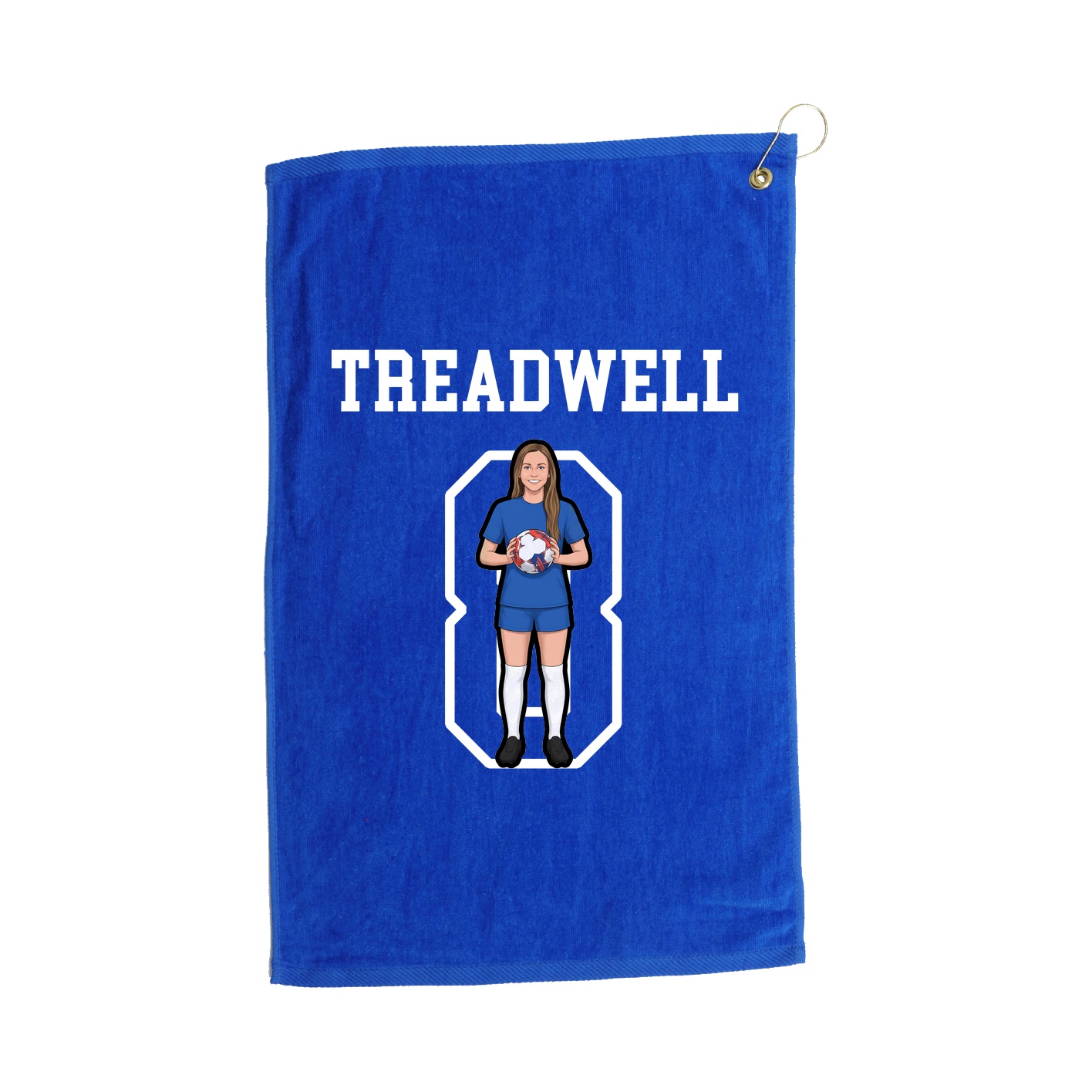 Golf Towel — Shirsey in Royal