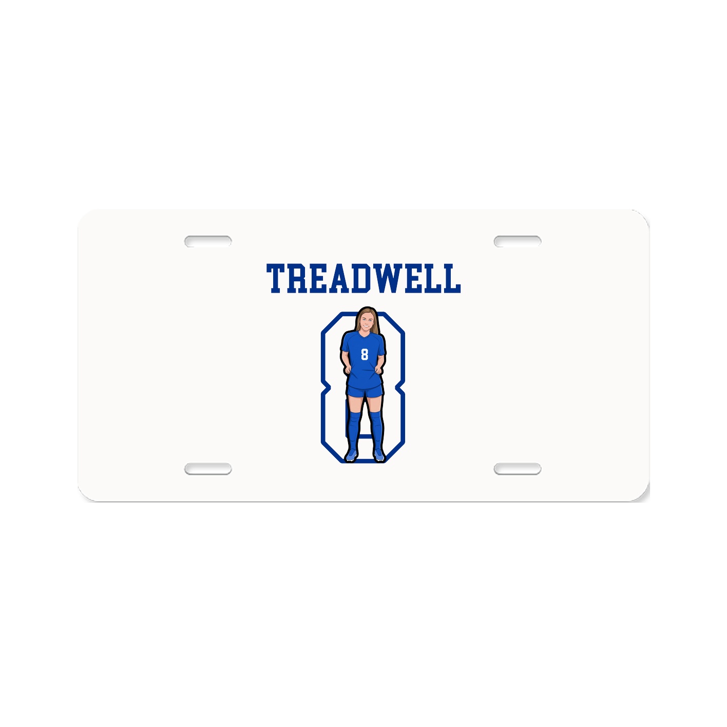 License Plate — Shirsey in Classic