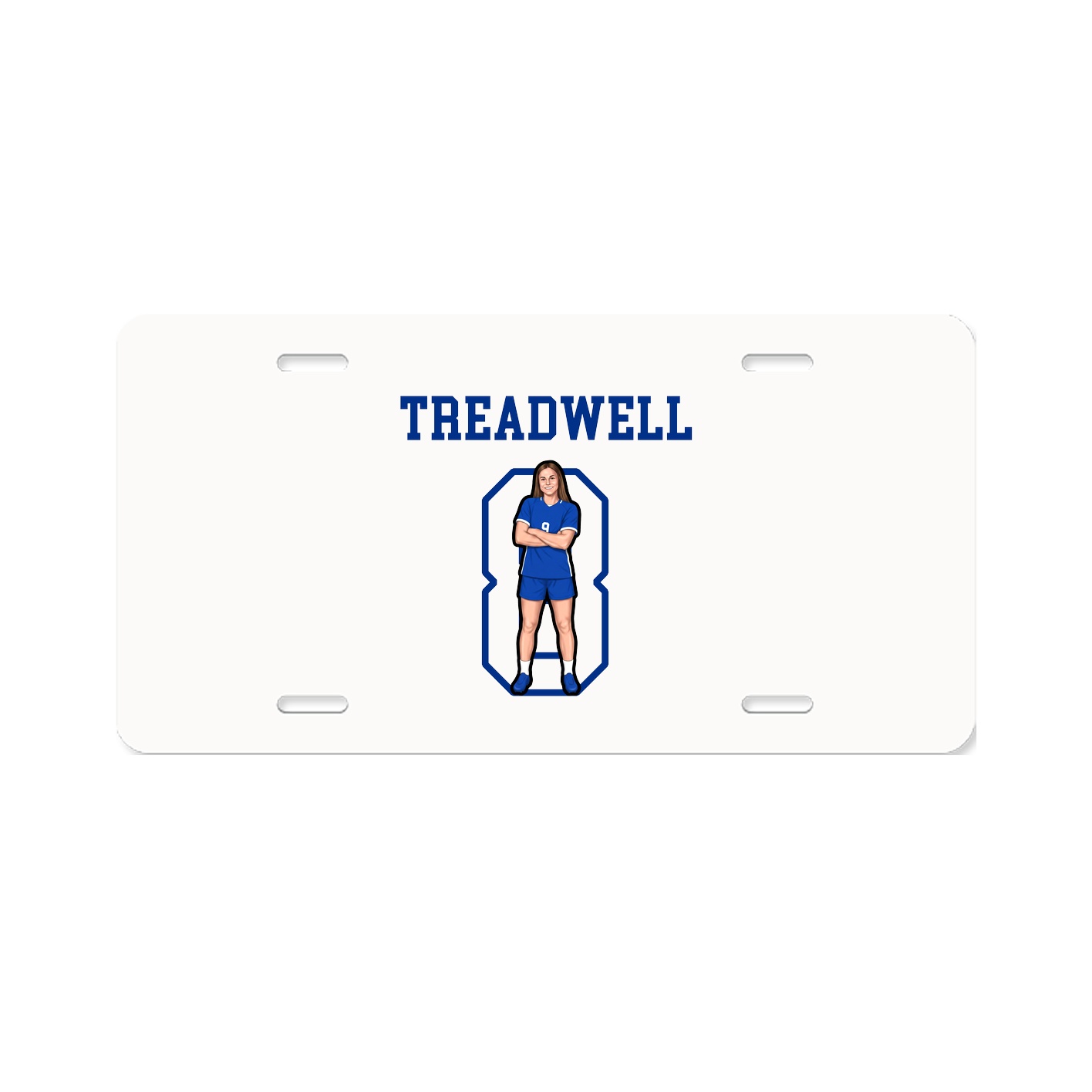 License Plate — Shirsey in Classic