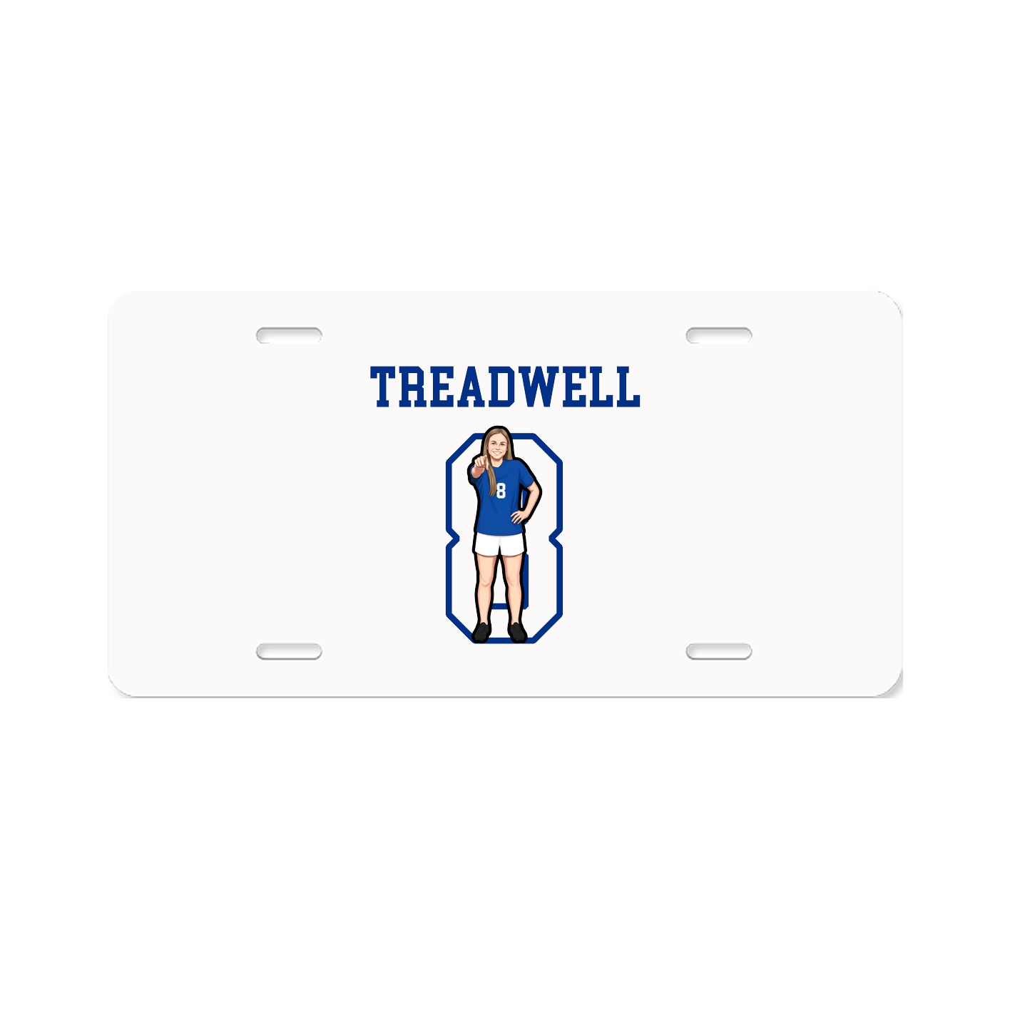 License Plate — Shirsey in Classic