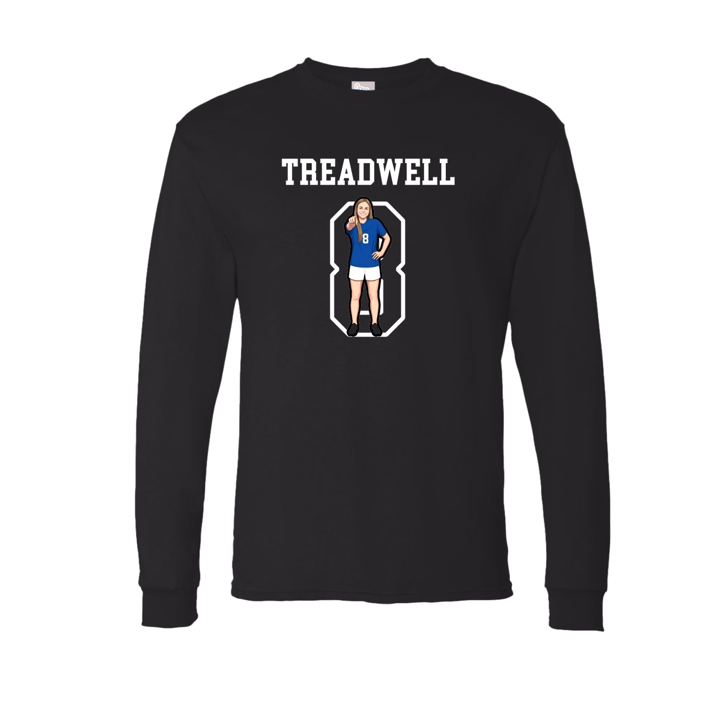 Long Sleeve Tee — Shirsey in Black