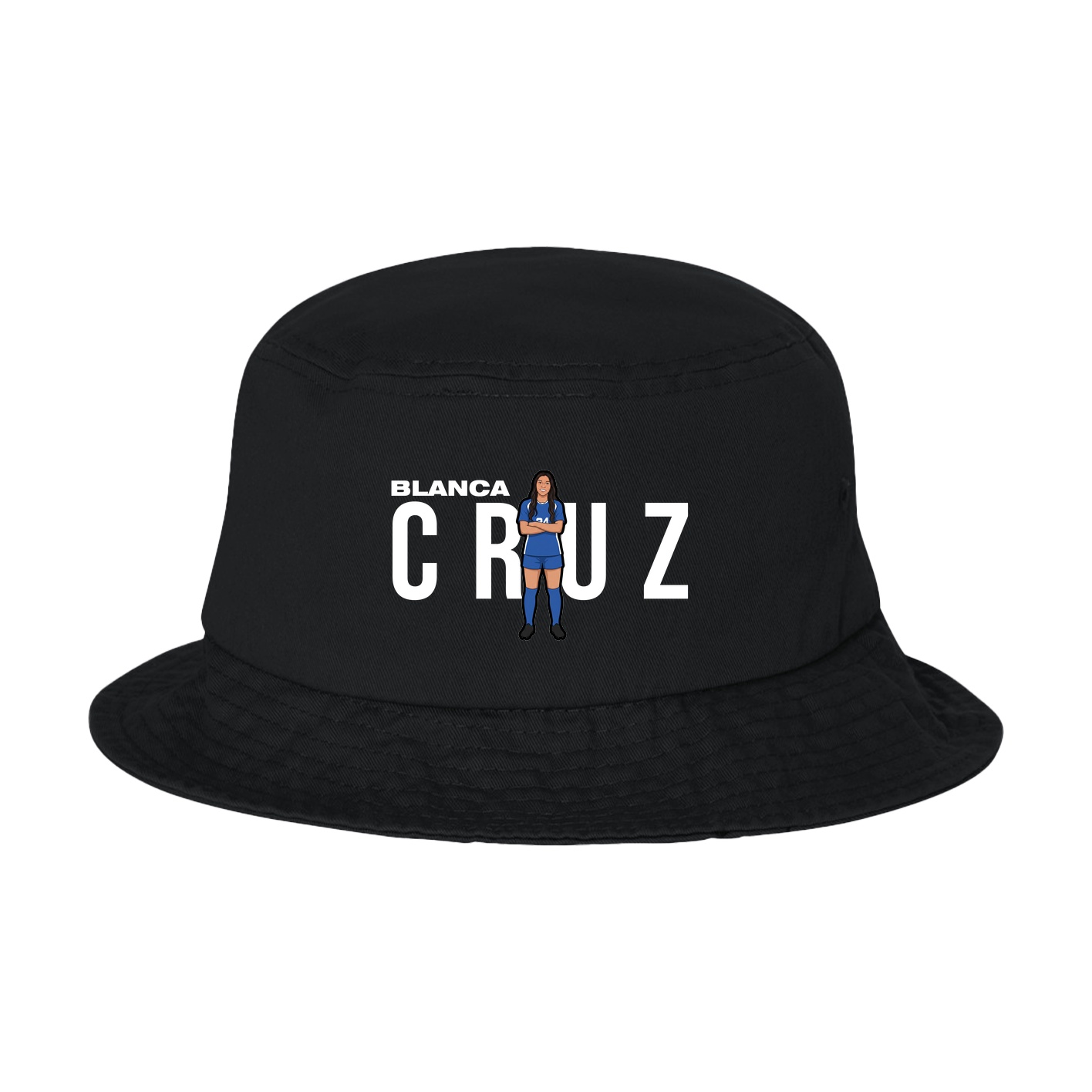 Bucket Cap — Player Name in Black
