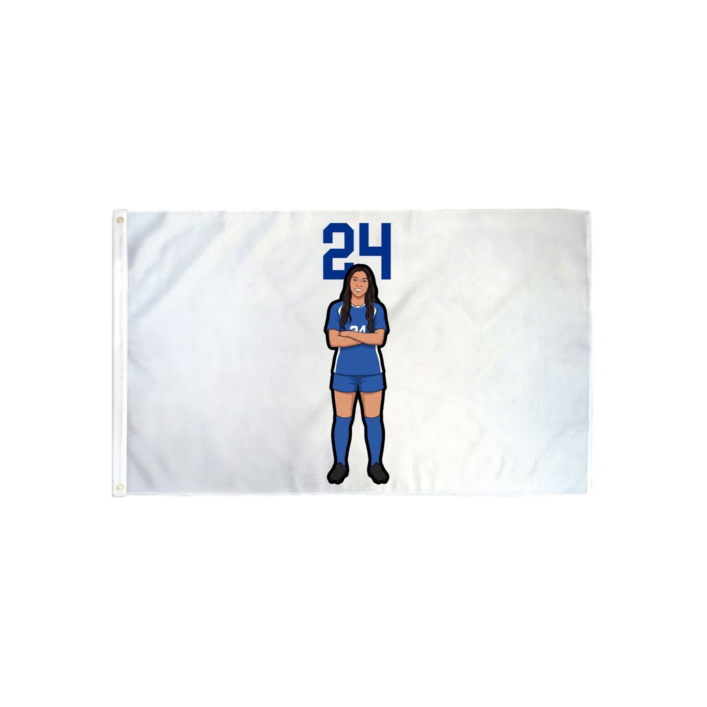 3x5 Flag — Number Top in Classic