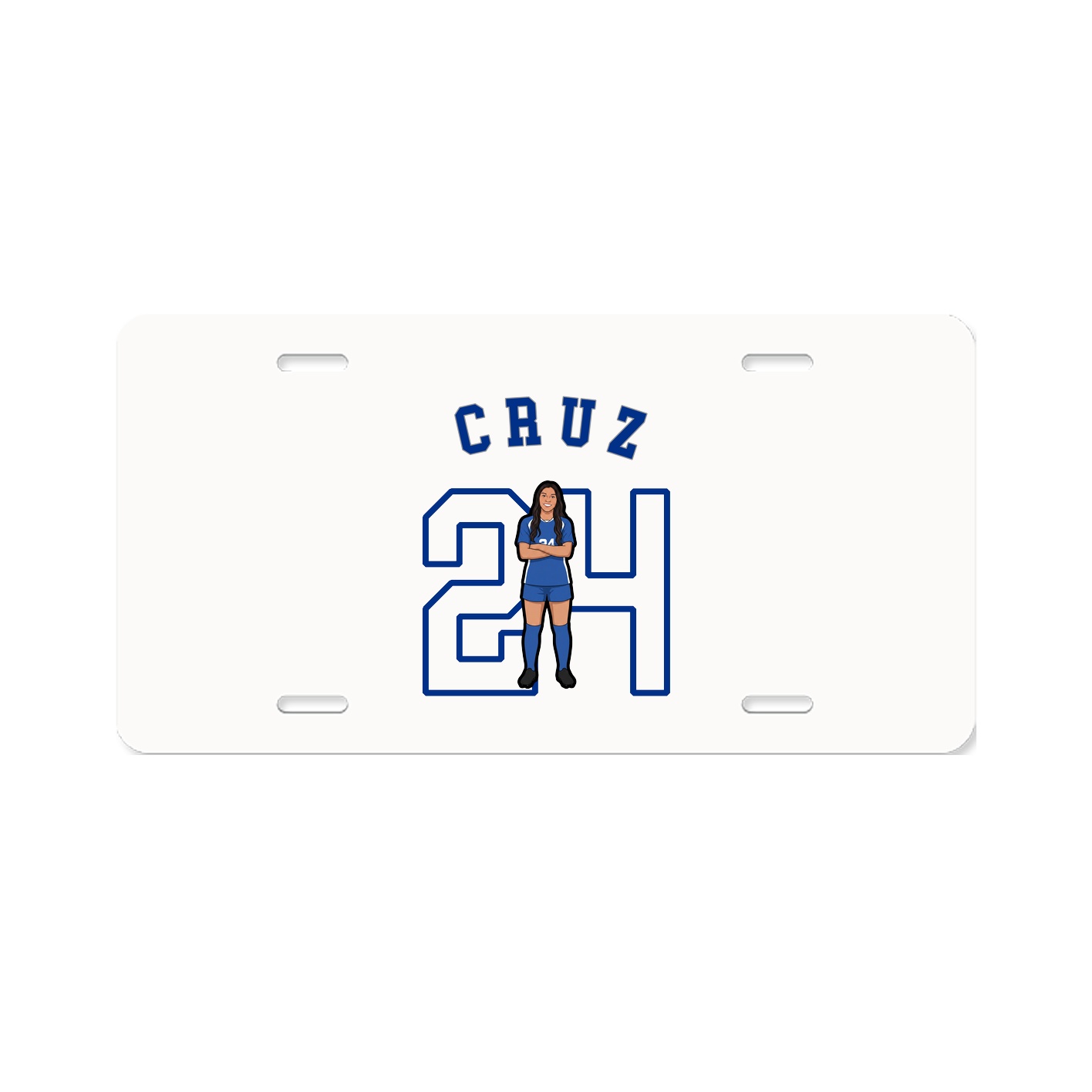 License Plate — Shirsey Arch in Classic