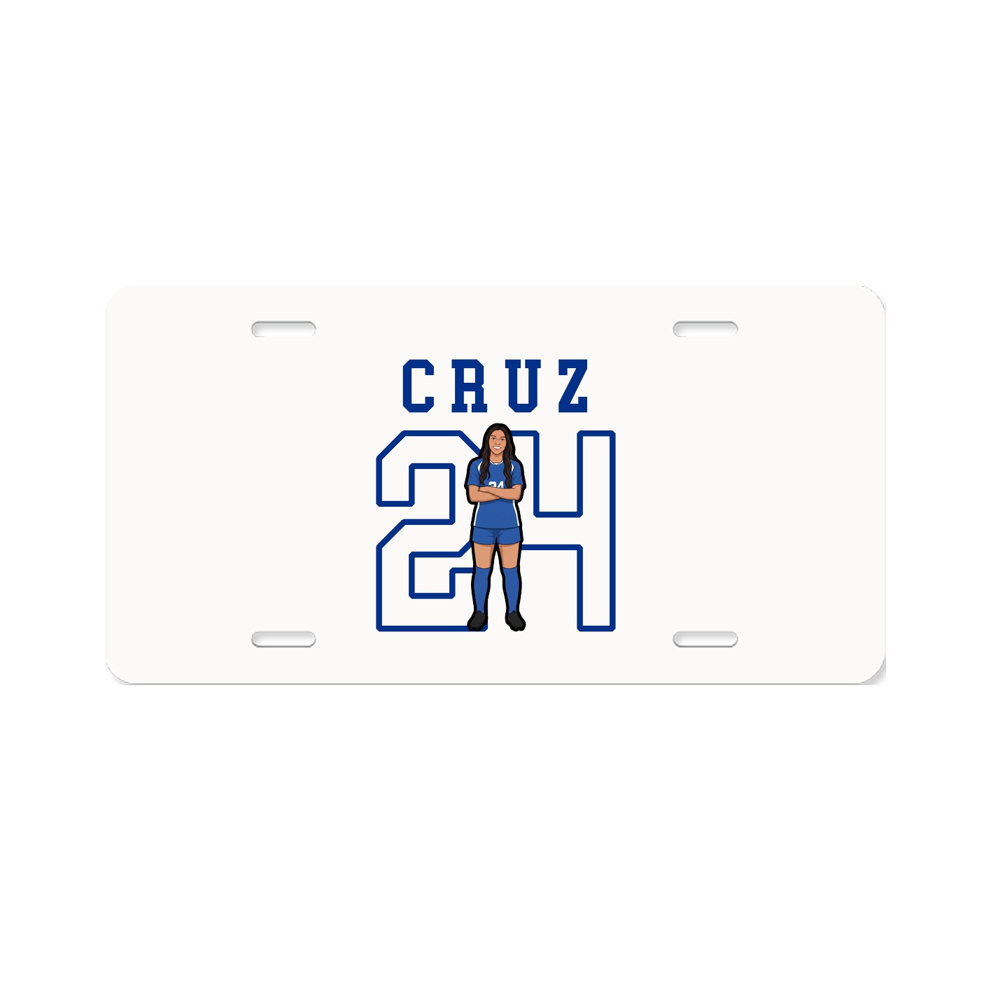 License Plate — Shirsey in Classic