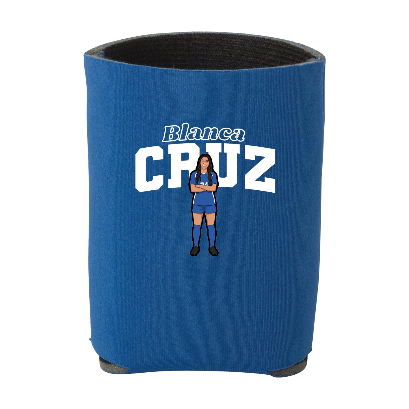 Can Holder — Name Arch in Royal
