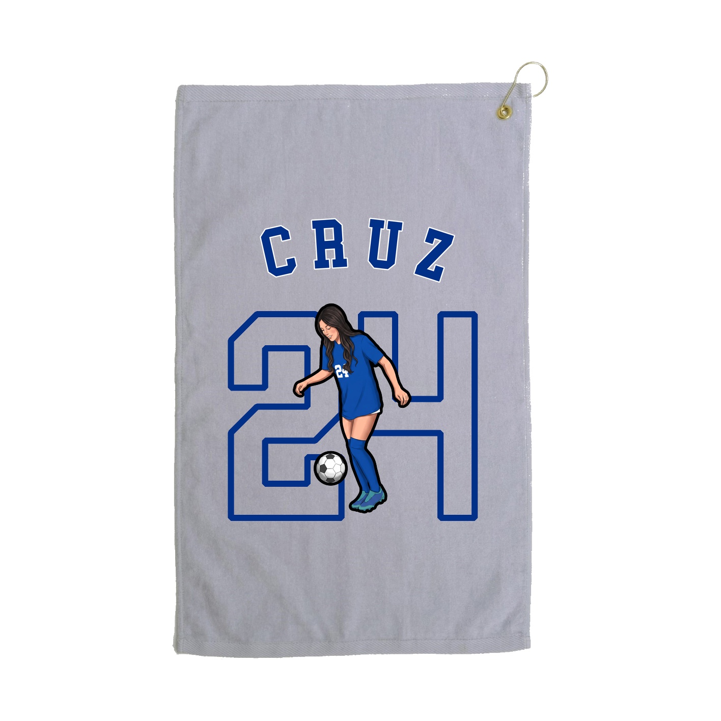 Golf Towel — Shirsey Arch in Grey