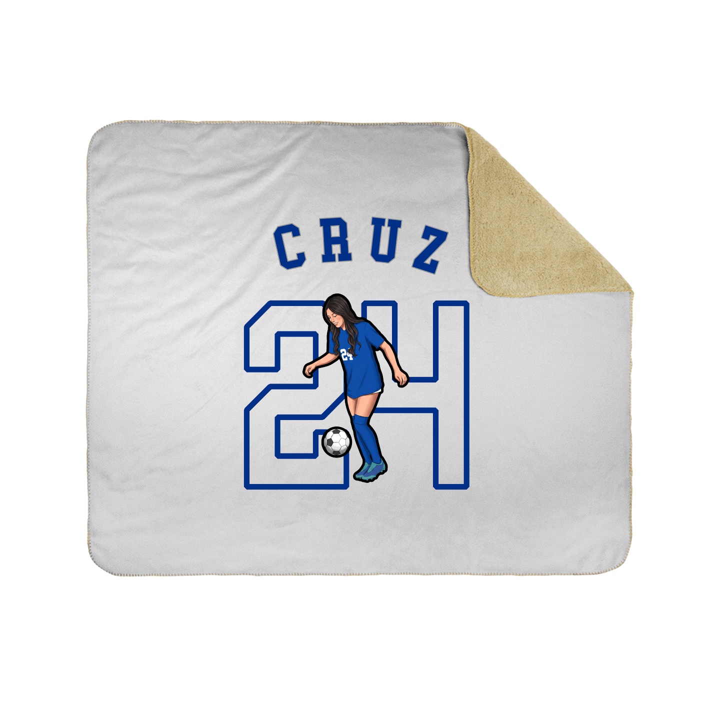 Throw Blanket — Shirsey Arch in White