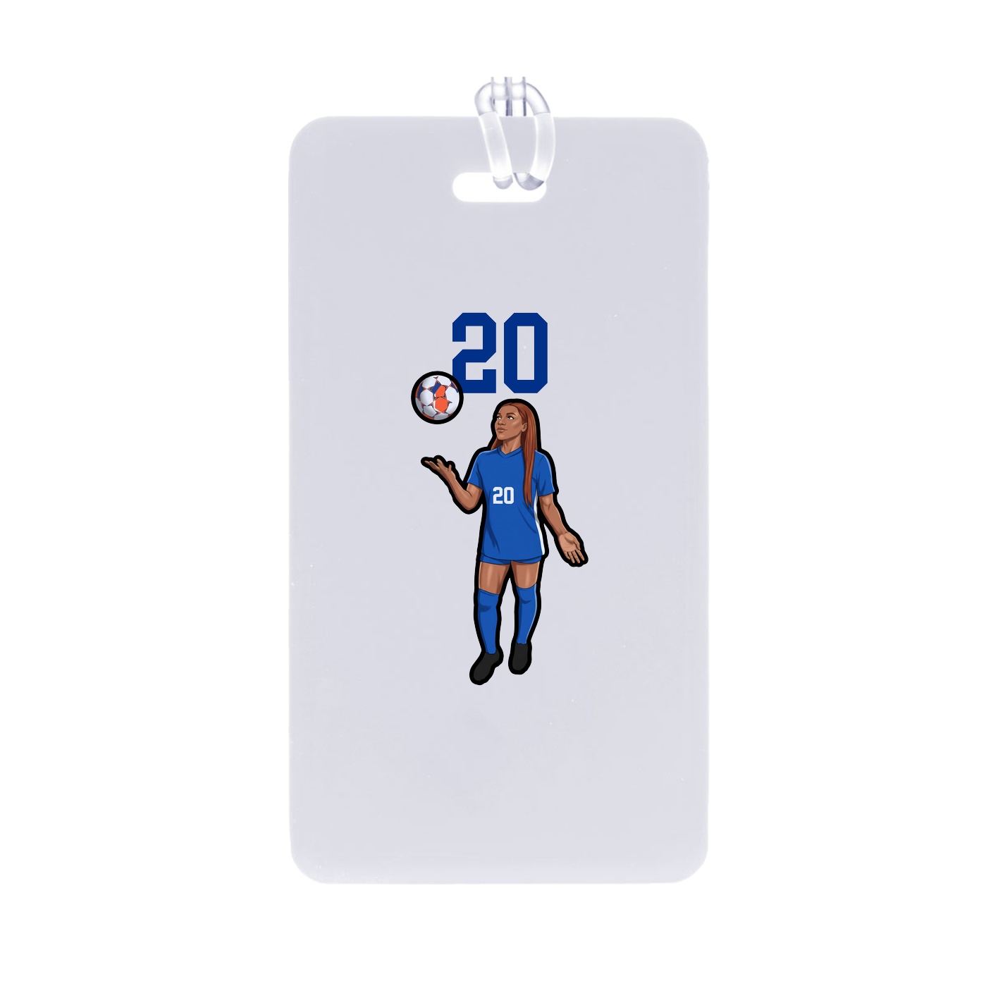 Bag Tag — Number Top in Classic