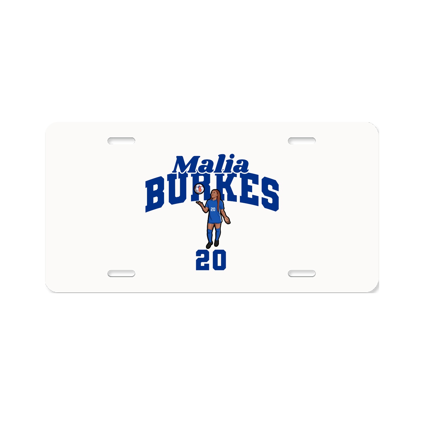 License Plate — Signature Arch in Classic