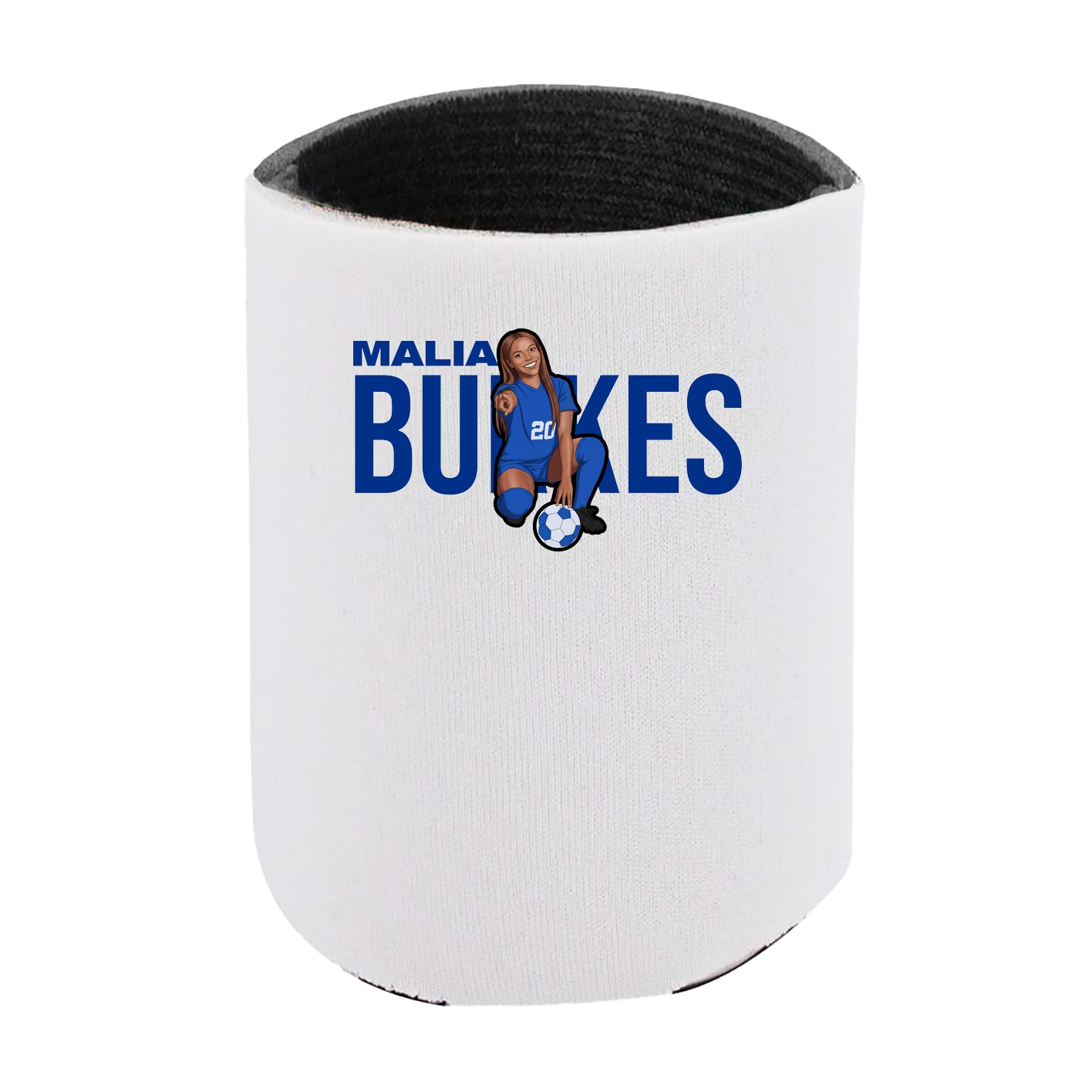 Can Holder — Player Name in White