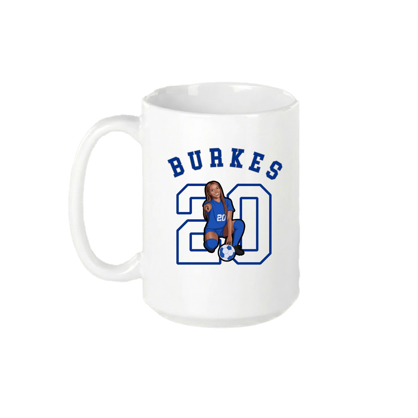 15oz Coffee Mug — Shirsey Arch in White