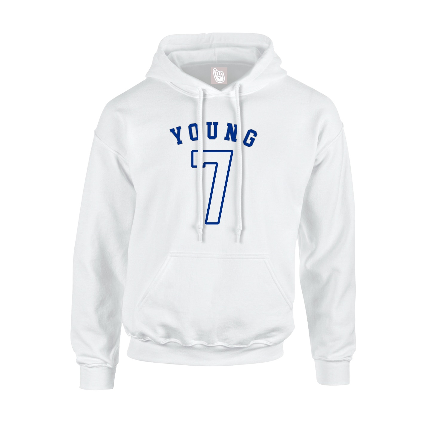Hoodie — Shirsey Arch in White