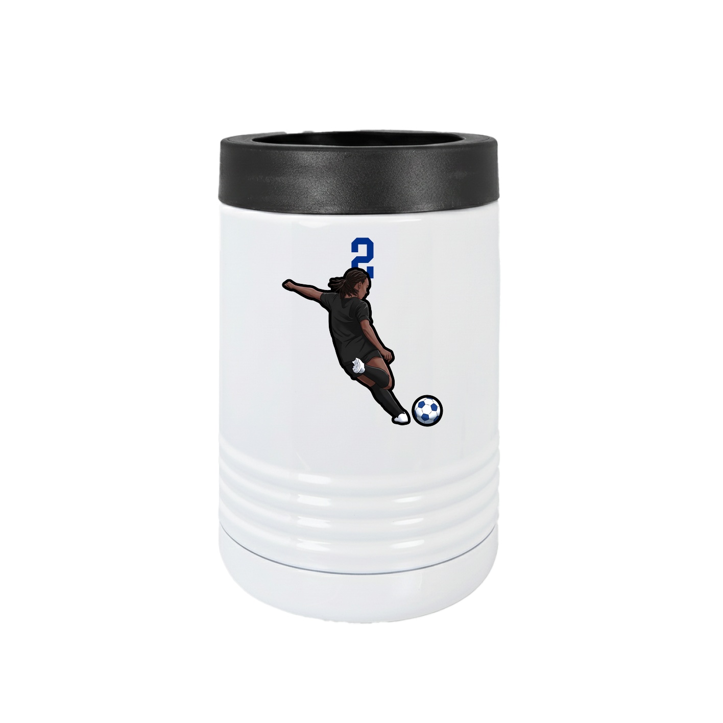 Beverage Holder — Number Top in White