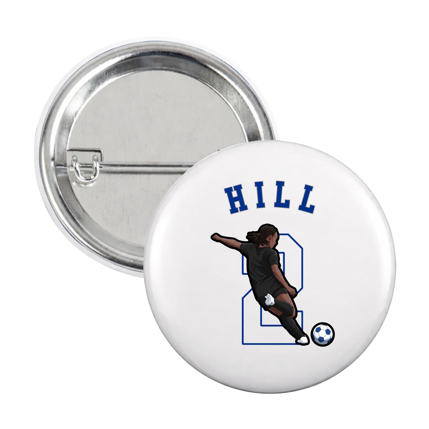 Game Day Button — Shirsey Arch in White