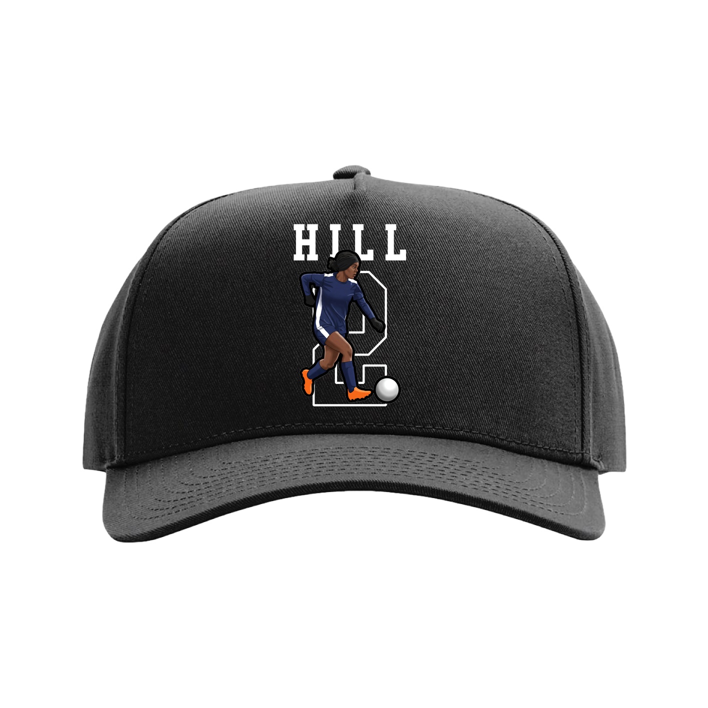 Full Fabric Five-Panel Champ Cap