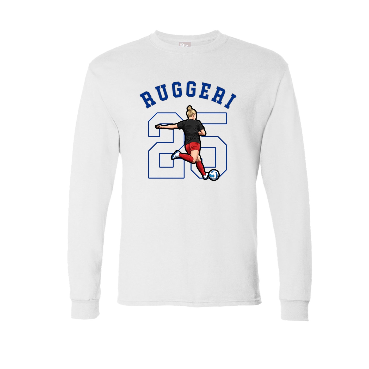 Long Sleeve Tee — Shirsey Arch in White