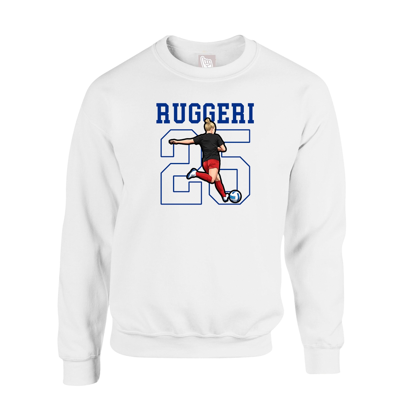 Fleece Crew — Shirsey in White