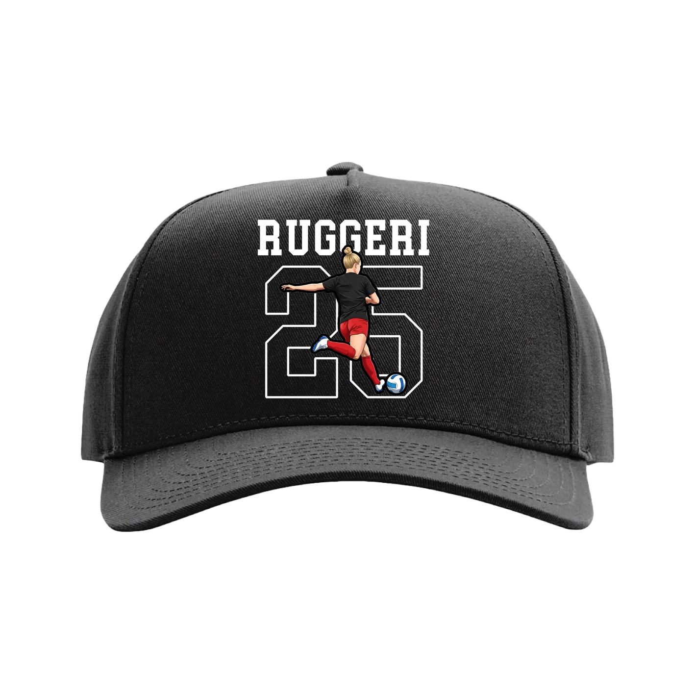 Full Fabric Five-Panel Champ Cap