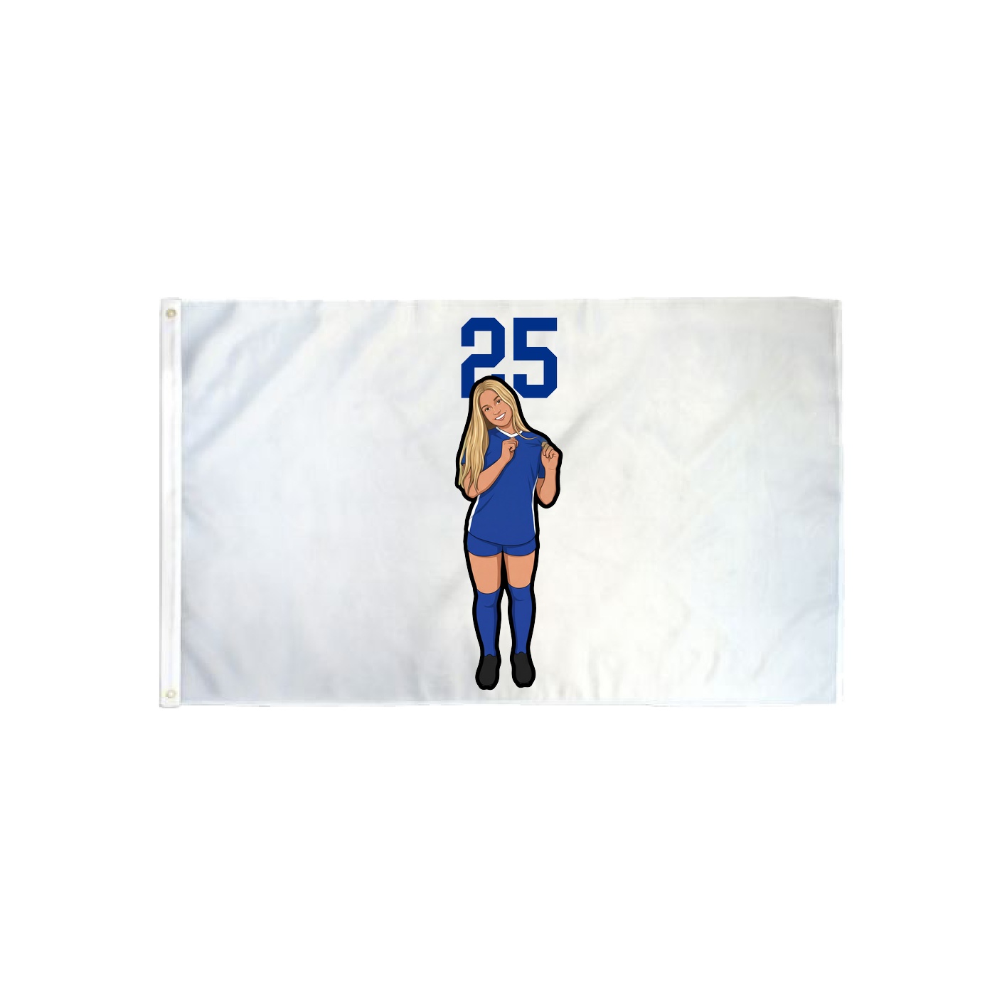 3x5 Flag — Number Top in Classic