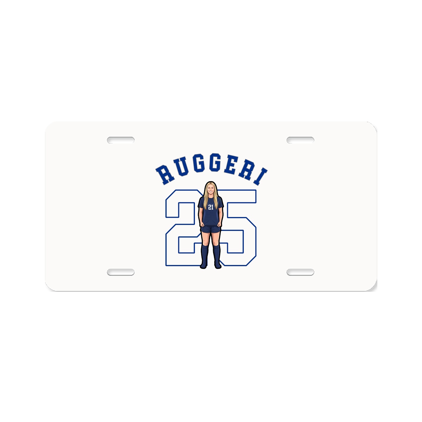 License Plate — Shirsey Arch in Classic