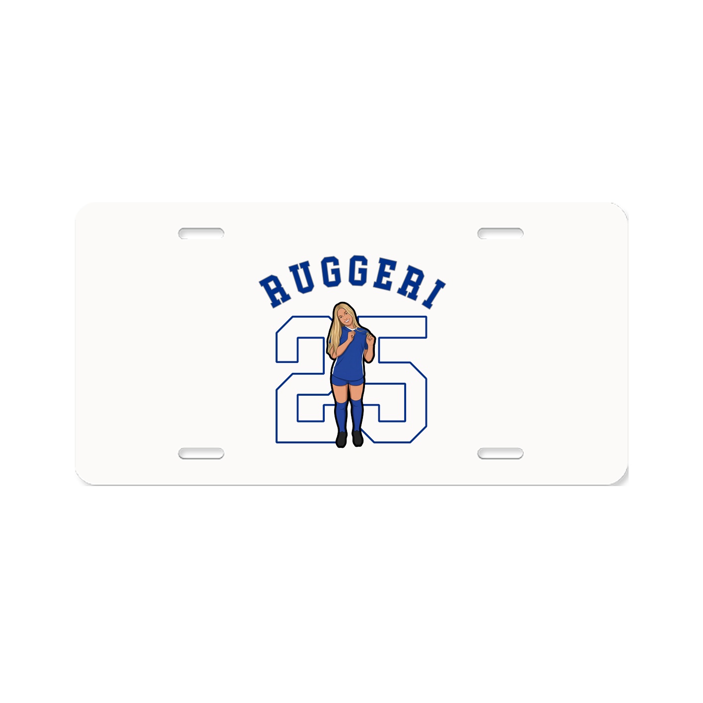 License Plate — Shirsey Arch in Classic