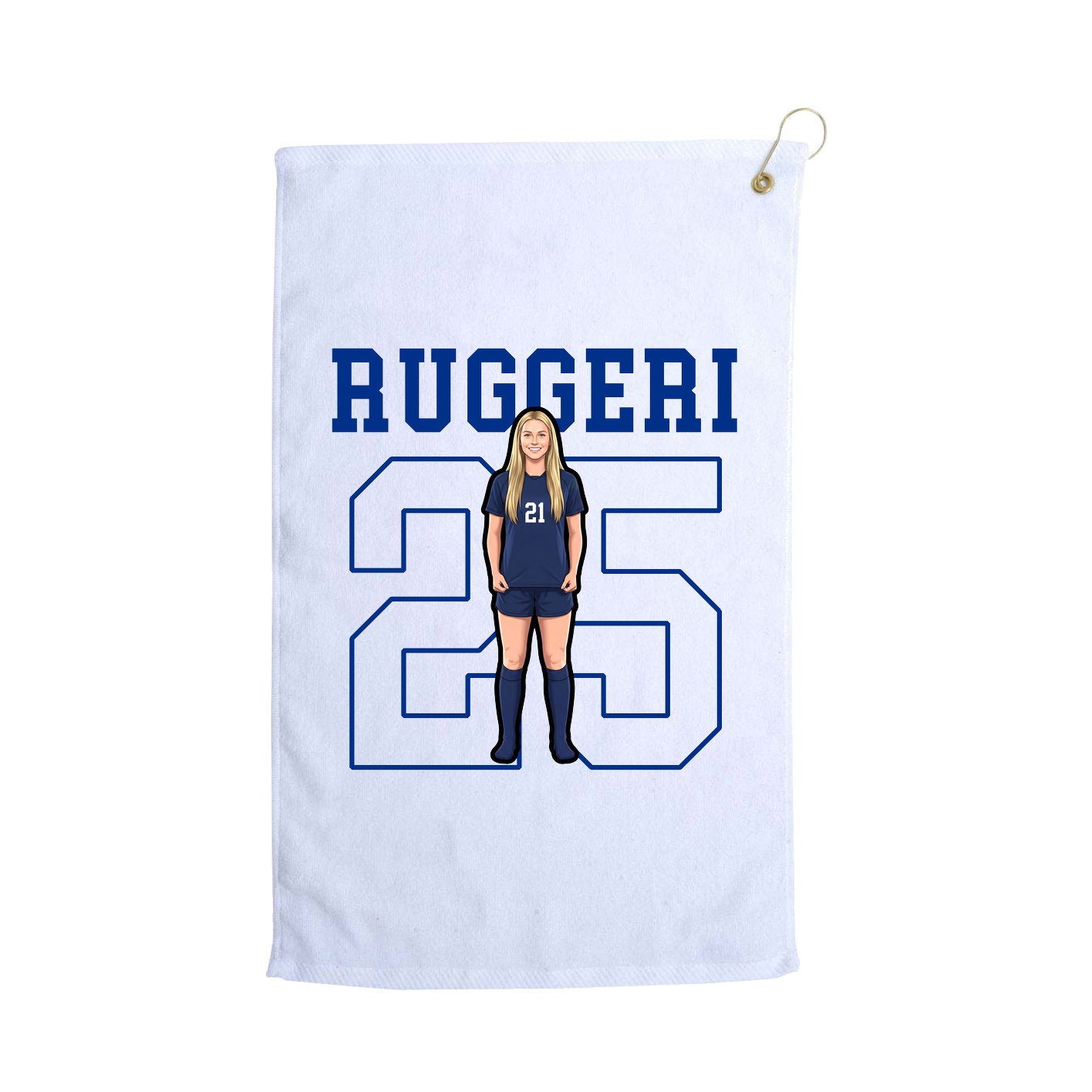 Golf Towel — Shirsey in White