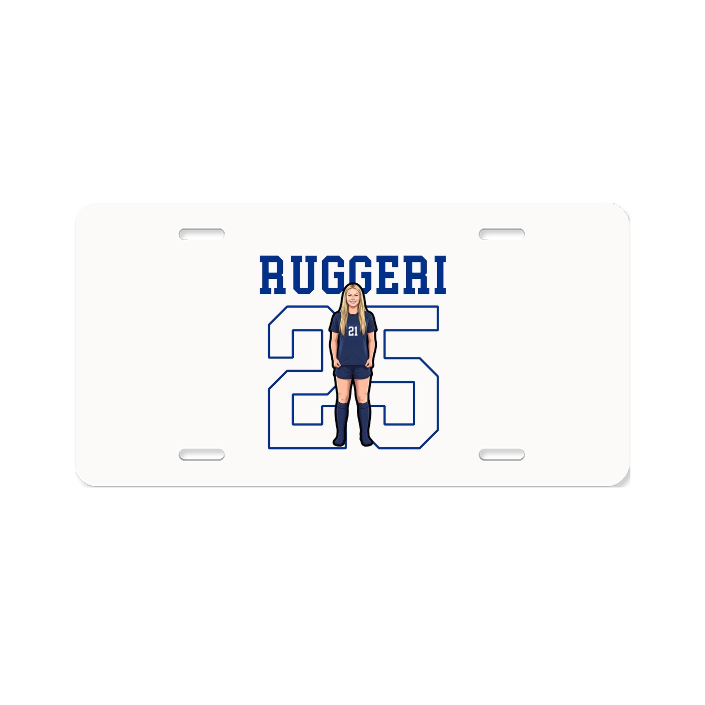 License Plate — Shirsey in Classic