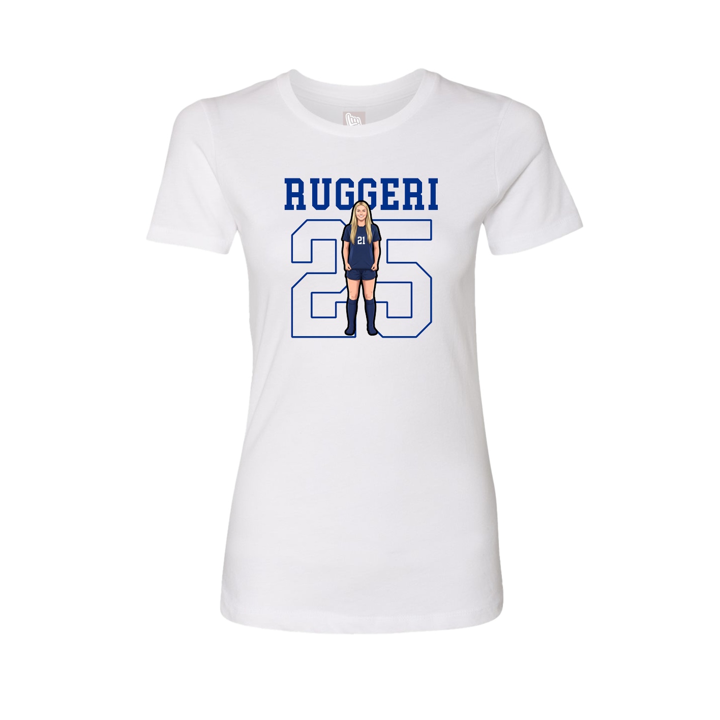 Fitted Women's Tee — Shirsey in White