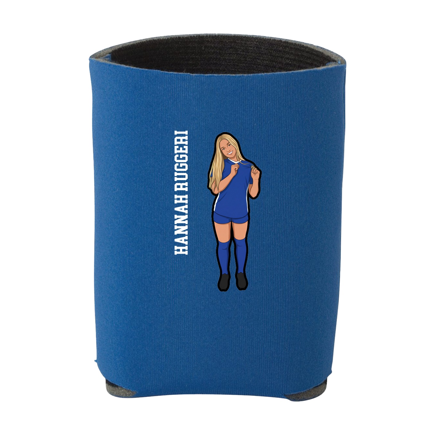 Can Holder — Name Vertical in Royal