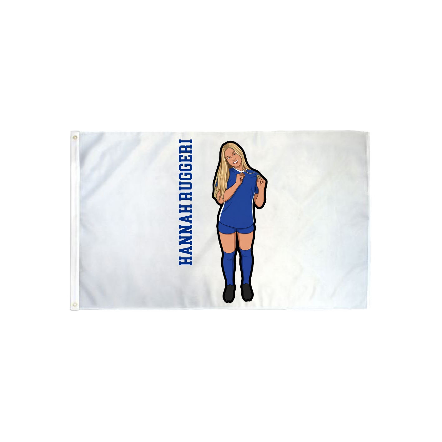 3x5 Flag — Name Vertical in Classic