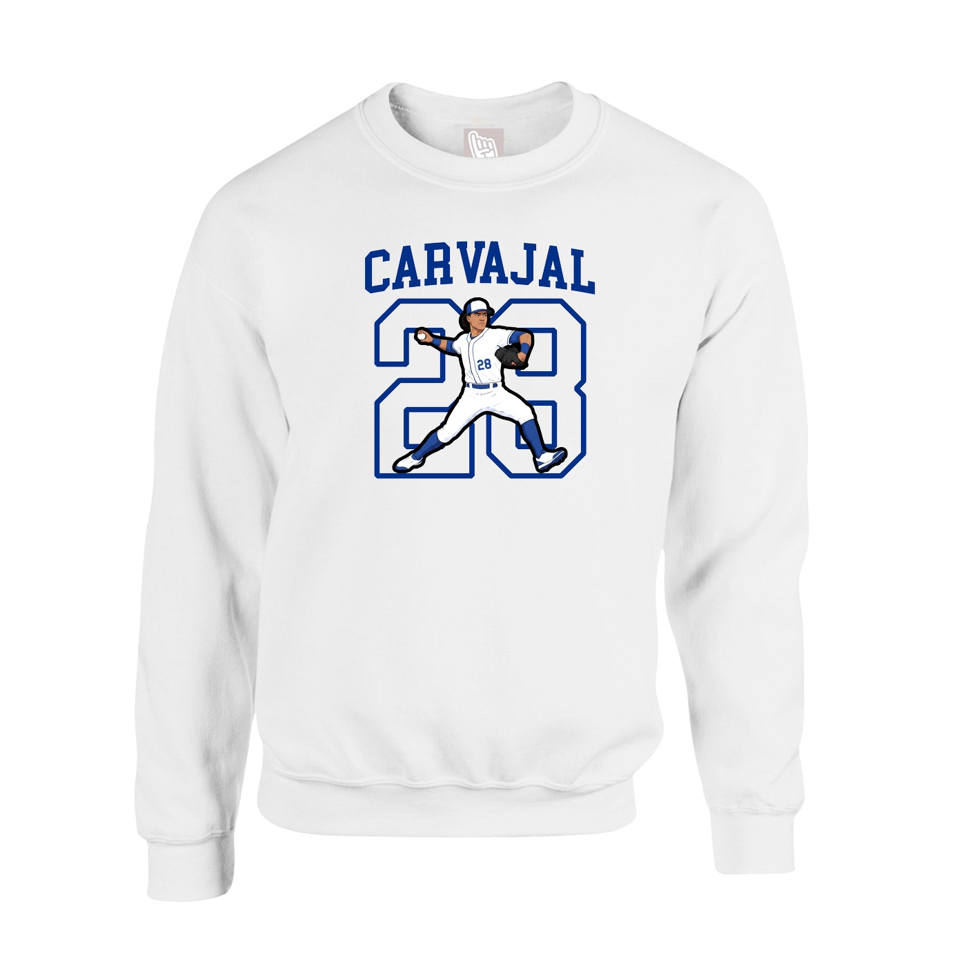 Fleece Crew — Shirsey in White