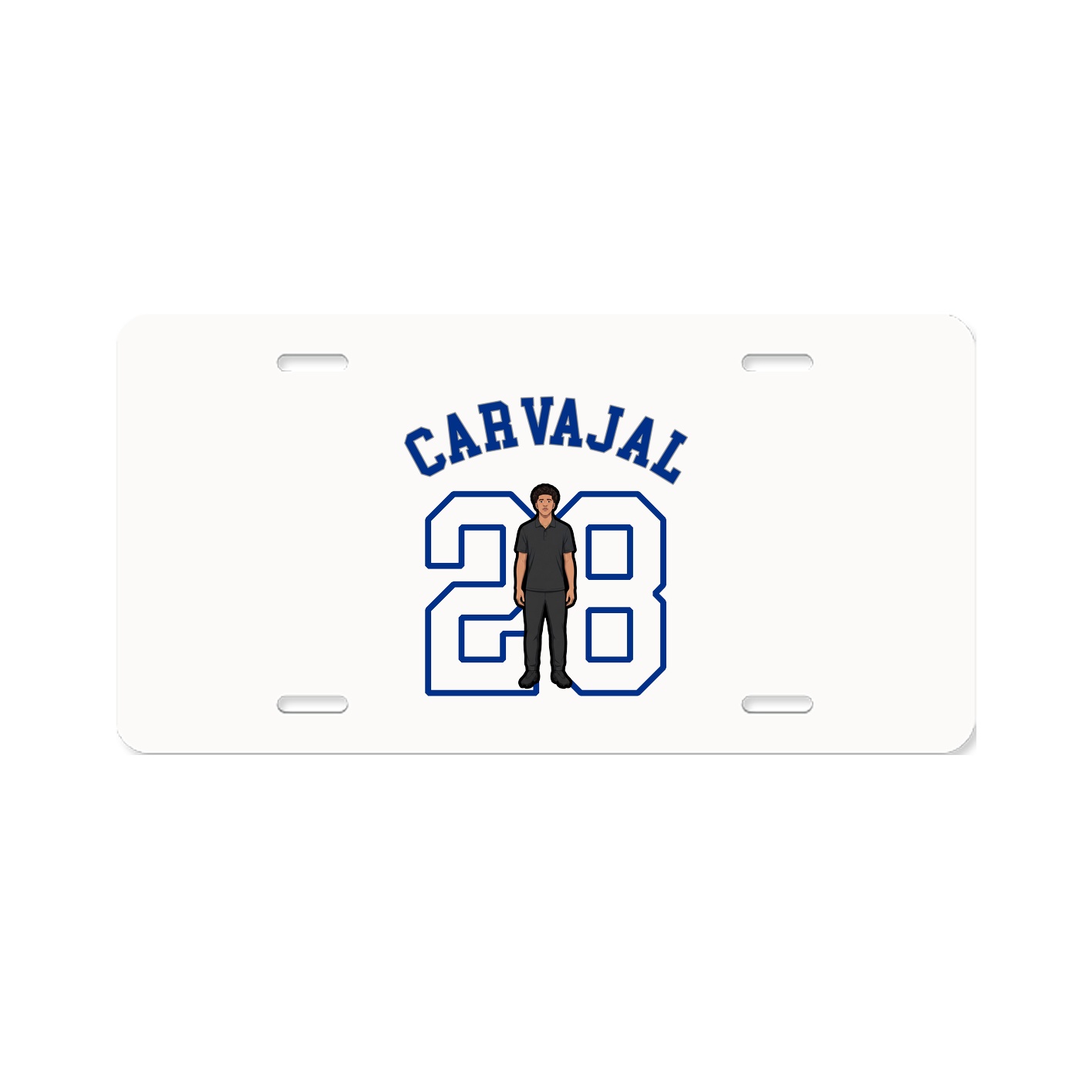 License Plate — Shirsey Arch in Classic