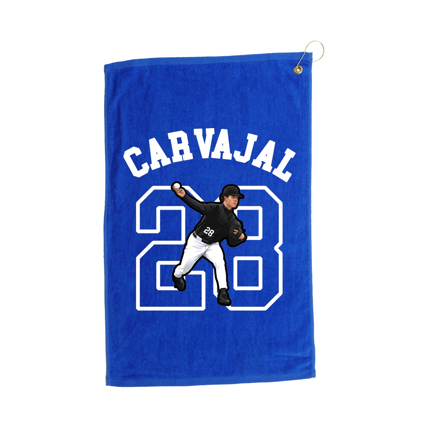 Golf Towel — Shirsey Arch in Royal