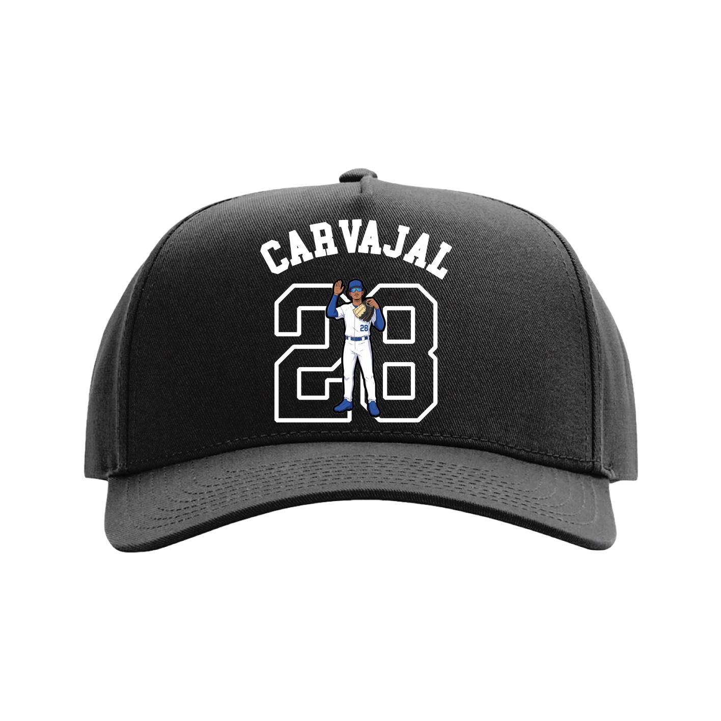 Full Fabric Five-Panel Champ Cap