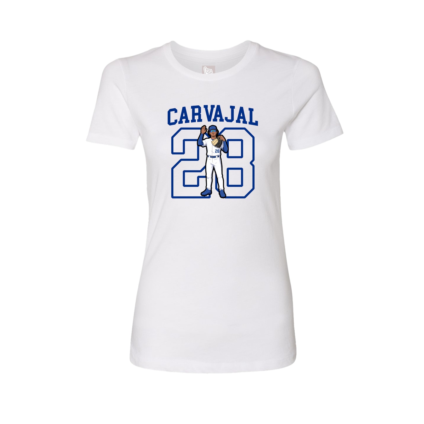 Fitted Women's Tee — Shirsey in White