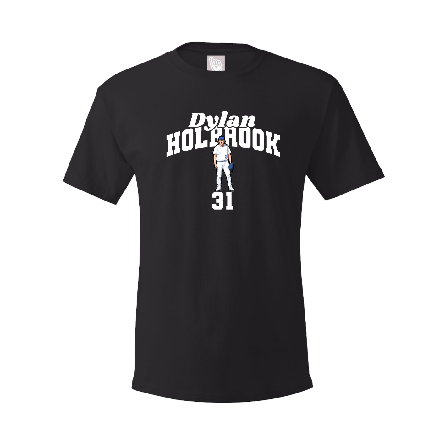 Youth Tee — Signature Arch in Black