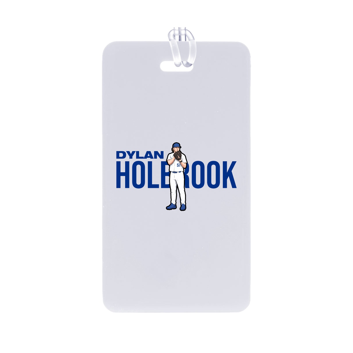 Bag Tag — Player Name in Classic