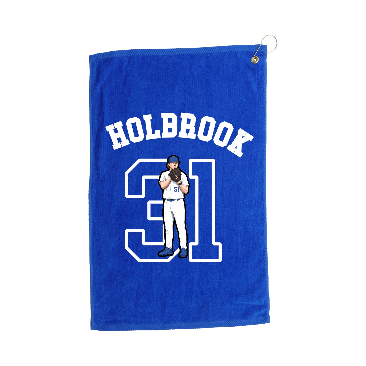 Golf Towel — Shirsey Arch in Royal